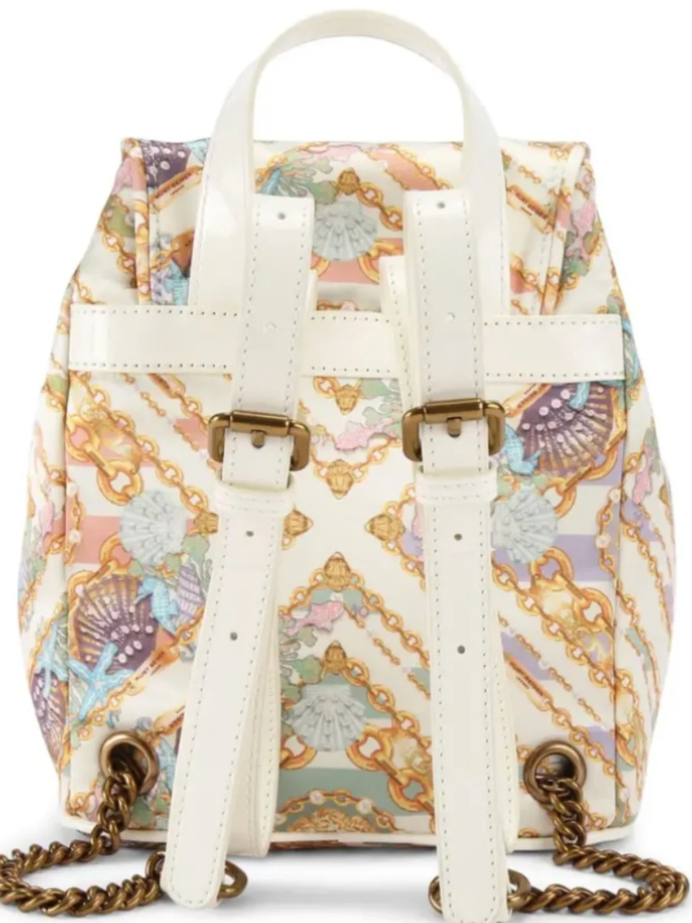 Kurt Geiger London Small Portobello Metallic Seascape Backpack